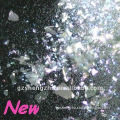 Larger flake glass pearl pigments for nails